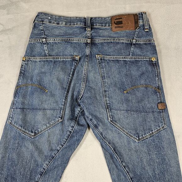 G-Star Raw Jeans Mens Size 30x29* Type C 3D Tapered Distressed Pharrell Williams - Picture 11 of 16